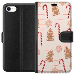 Apple iPhone 6 Svart Plånboksfodral Julens Godisglädje