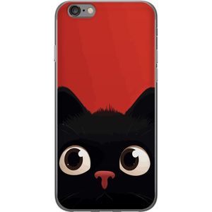 Apple iPhone 6 Läpinäkyvä Puhelinkotelo Busig Katt