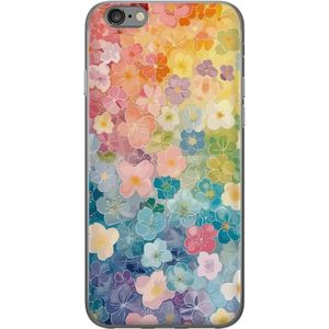 Apple iPhone 6 Gennemsigtigt Telefoncover Miniatyrblommor