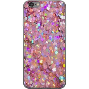 Apple iPhone 6s Gennemsigtigt Telefoncover Glitter