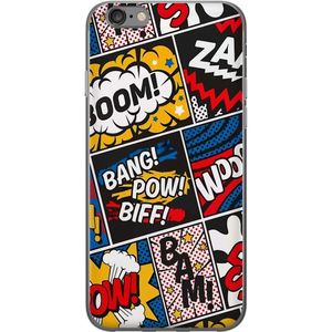 Apple iPhone 6s Gennemsigtigt Telefoncover Tecknat Boom!