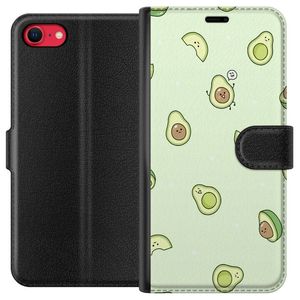 Apple iPhone 7 Svart Plånboksfodral Avokado