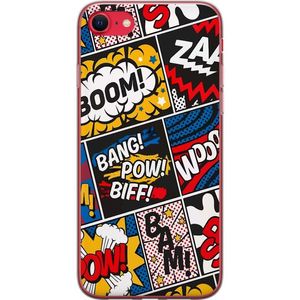 Apple iPhone 7 Gjennomsiktig Telefondeksel Tecknat Boom!