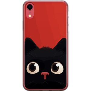 Apple iPhone XR Läpinäkyvä Puhelinkotelo Busig Katt