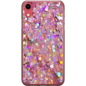 Apple iPhone XR Läpinäkyvä Puhelinkotelo Glitter