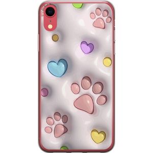 Apple iPhone XR Gennemsigtigt Telefoncover Fluffiga Tassar