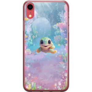 Apple iPhone XR Gennemsigtigt Telefoncover Glad Sköldpadda