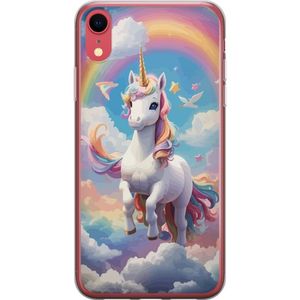 Apple iPhone XR Gennemsigtigt Telefoncover Stolt Enhörnig