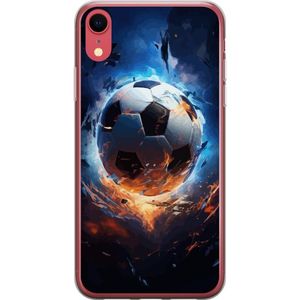 Apple iPhone XR Gennemsigtigt Telefoncover Flygande boll