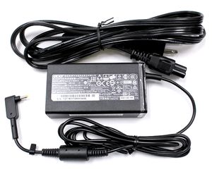 Acer 65W strømadapter-kit med strømkabel (lille gult stik)
