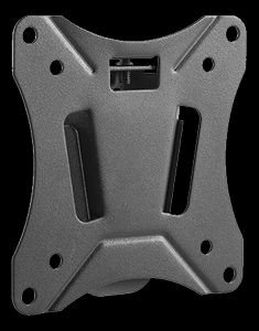 Deltaco Office Compact Slim fast vægbeslag 13-27 tommer - sort