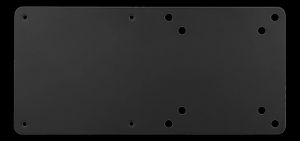 Deltaco OFFICE udvidet VESA-adapter til mini-pc - sort