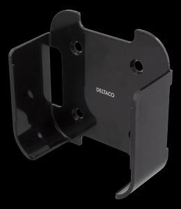 Deltaco-seinäteline HD-, 4K- ja 2. sukupolven Apple TV:lle – musta