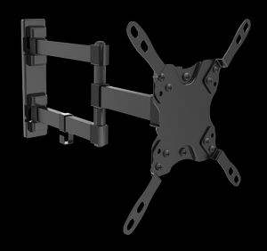 Deltaco vægbeslag til TV/skærm 15"–40" med 3 led – sort
