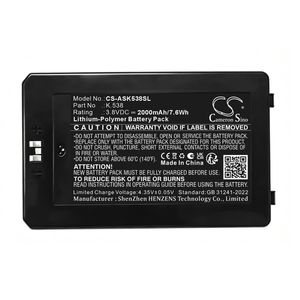  LP375065 voor Assa Abloy, 3.8V, 2000mAh