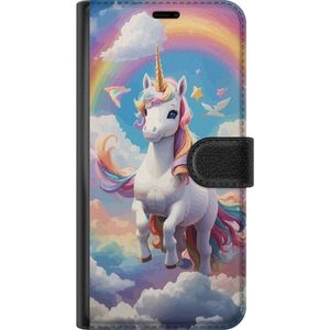 Asus Zenfone 10 Svart Plånboksfodral Stolt Enhörnig