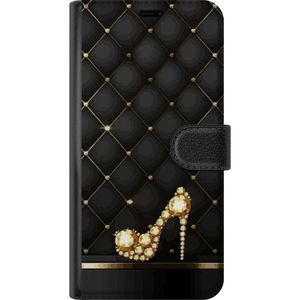 Asus Zenfone 10 Svart Plånboksfodral Lyxig Sko