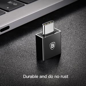 Baseus Adapter OTG USB-A till USB-C - Svart