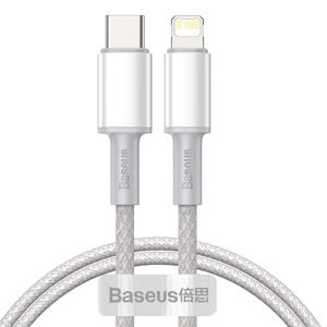 Baseus High Density USB-C to Lightning 20W PD 2 m - White