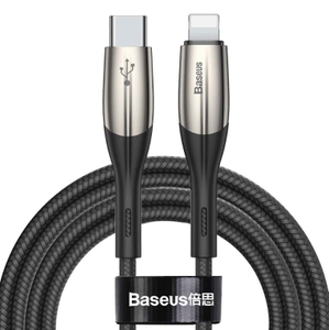 Baseus USB-C to Lightning Cable PD, 18W, 1m - Black