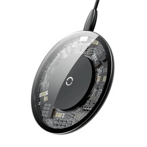 Baseus Simple Q.C 7.5W Qi-laturi - Musta