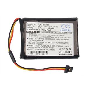 thumbnail image 2 of 800mAh TomTom 6027A0090721 Battery For 4EF0.017.00 4EF00 Start 50M Start 45M Start 55M 1ET0.052.09 4ET0.052.01 Start 50TM Start 2 of 13