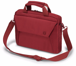 Dicota Slim Case EDGE, väska för 10-11,6" laptops och surfplattor - Röd