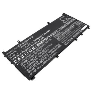 0DKNWN för DELL, 11.4V, 7000mAh