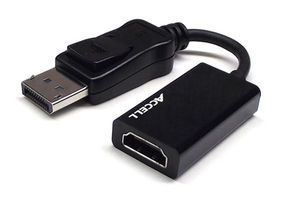 ACCELL aktiv DisplayPort till HDMI-adapter (stöd för 4K)