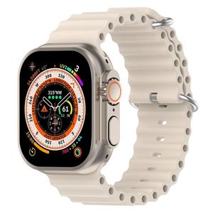 xDfind Apple Watch 42mm/41mm/40mm/38mm silikoniranneke - beige