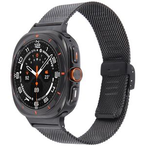 Samsung Galaxy Watch Ultra 2025/Ultra 47 mm Milanese-klokkerem – svart
