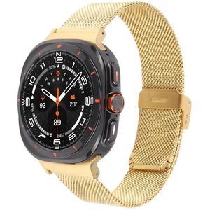 Samsung Galaxy Watch Ultra 2025/Ultra 47 mm Milanese-klokkerem – gull