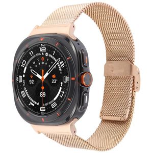 Samsung Galaxy Watch Ultra 2025/Ultra 47 mm Milanese klokkerem – Rosegull