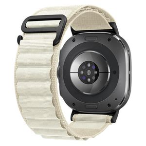 Samsung Galaxy Watch Ultra 2025/Ultra 47mm Klokkereim Nylon – Beige
