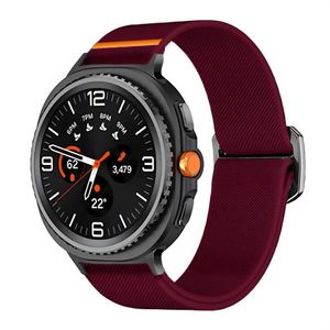 Samsung Galaxy Watch8/8 Classic -kellon ranneke nailonista - punainen