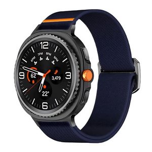 Samsung Galaxy Watch8/8 Classic nailonranneke kellolle - tummansininen