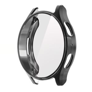 Samsung Galaxy Watch7 44mm Cover Hærdet Glas/TPU – Sort