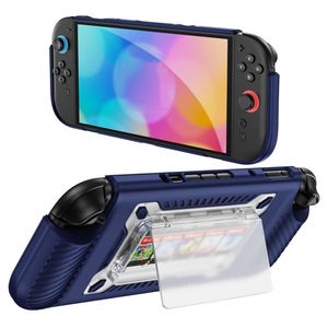 Nintendo Switch 2 Skal med plats för spelkasetter - Blå