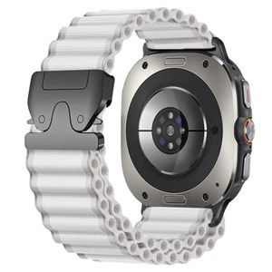 Samsung Galaxy Watch8/Watch8 Classic Kellonranneke – Valkoinen/Musta