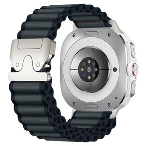 Samsung Galaxy Watch8/Watch8 Classic Kellonranneke – Tummanharmaa/Hopea