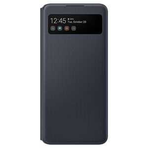 Samsung Smart S View Wallet Cover för Galaxy A42 - Svart (FYND)