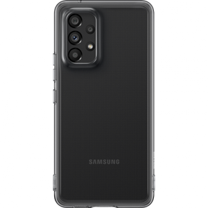 Samsung Soft Clear Cover for Samsung Galaxy A53 - Black