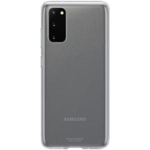 Clear Samsung Galaxy S20 cover 