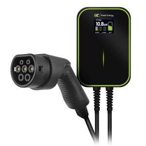 Green Cell GC-EV PowerBox 22 kW Wallbox med Typ-2-kabel