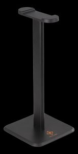 Deltaco Gaming headsetställ aluminium – svart