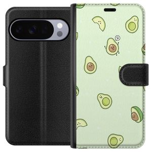 Google Pixel 10 Pro Musta Lompakkokotelo Avokado
