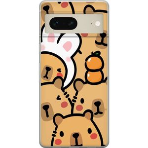 Google Pixel 7 Gennemsigtigt Telefoncover Kapivara