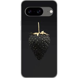 Google Pixel 8 Transparent Mobilskal Exklusiv Jordgubbe