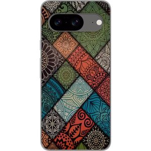 Google Pixel 8 Transparent Mobilskal Eterisk Elegans