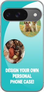 Design ditt eget Google Pixel 9 Pro Gjennomsiktig deksel